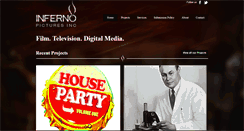 Desktop Screenshot of inertiathemovie.com